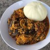 Eba and Egusi